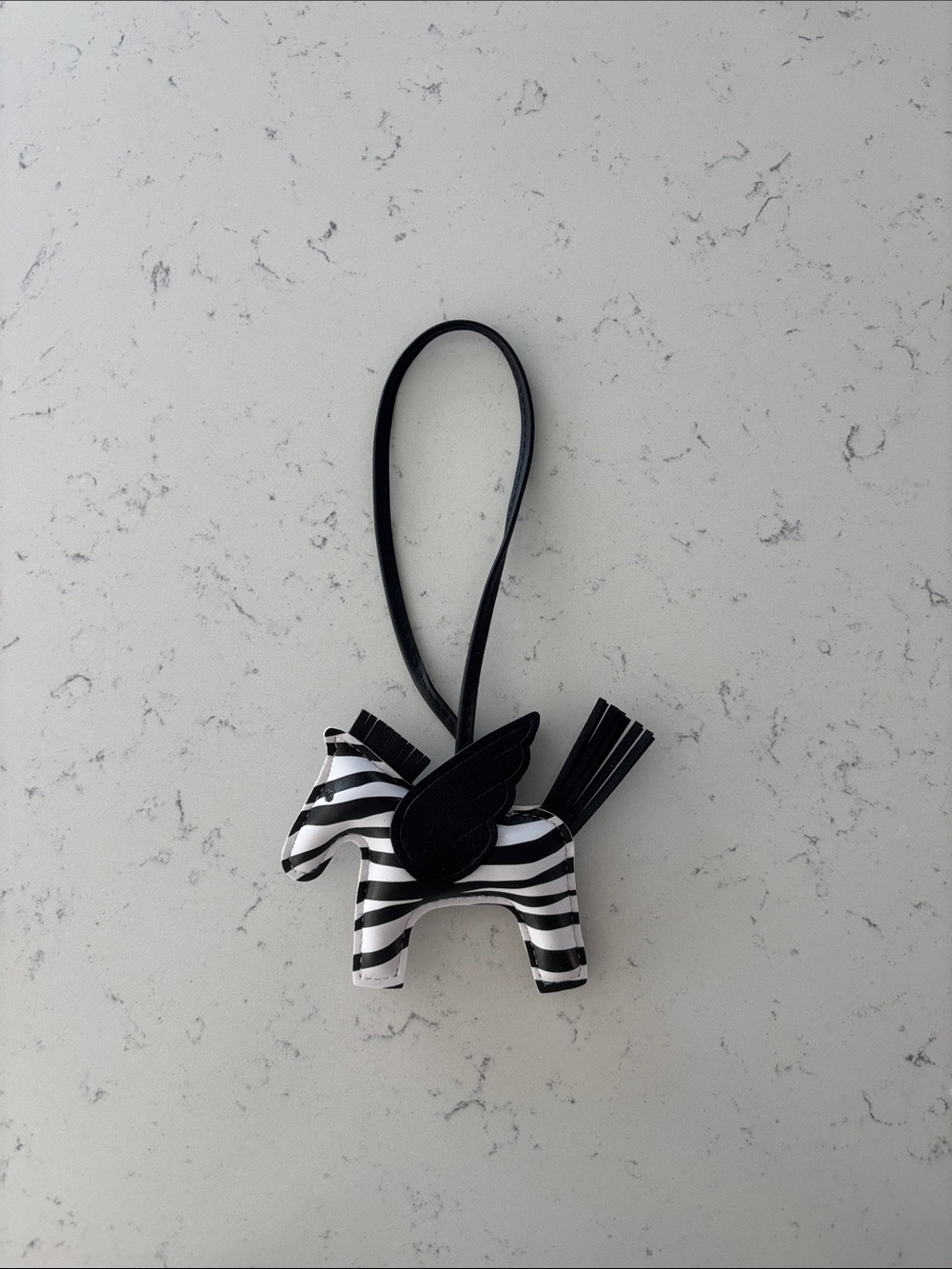 Zebra Bag Charm